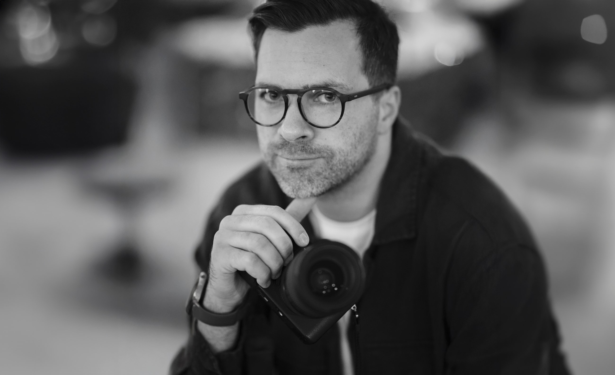 Kirill Valerich with his camera